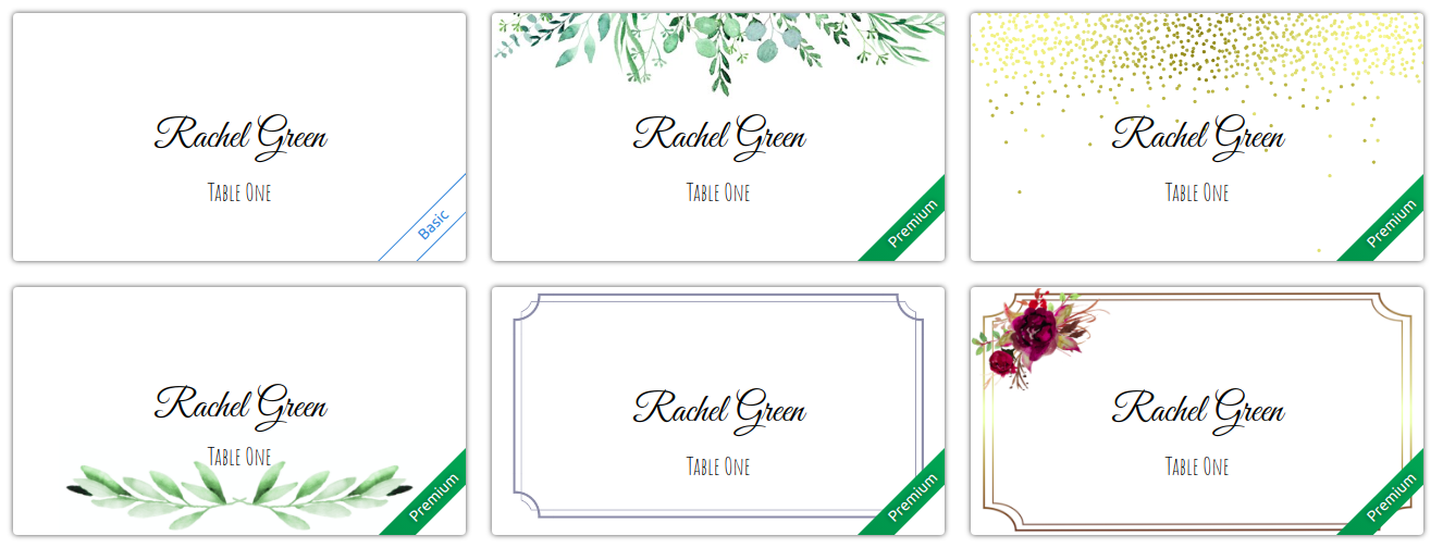 Place Card Me Prices New