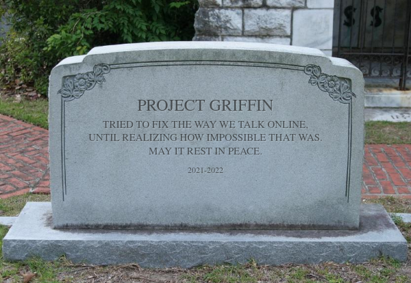 RIP Griffin