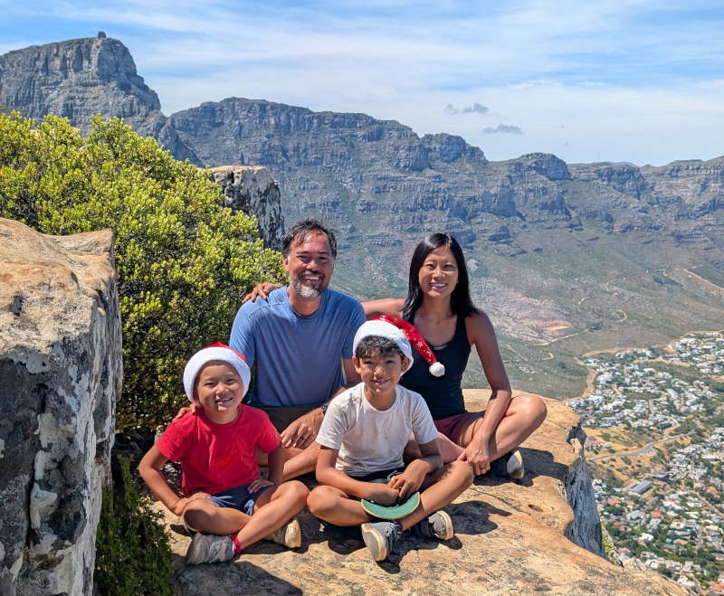 Family on Lion's Head