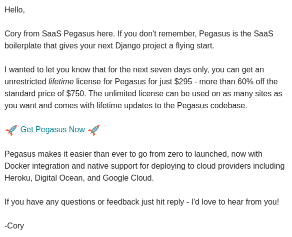 Pegasus Email