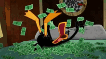Daffy and Money