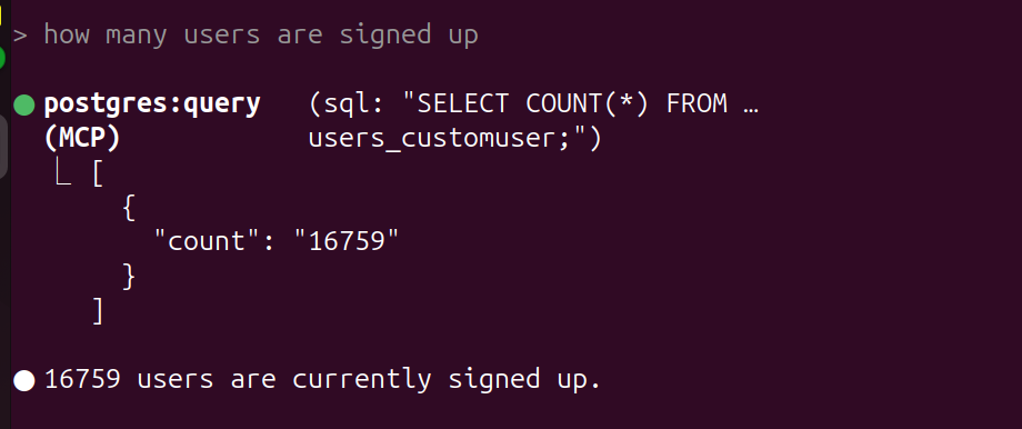 How many users?